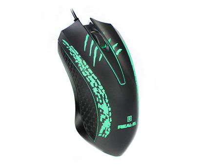 Мишка REAL-EL RM-503 (з підсвічуванням) Мишка REAL-EL RM-503 (з підсвічуванням)