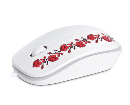 Мышка REAL-EL RM-777 Glory USB белая Мышка REAL-EL RM-777 Glory USB белая