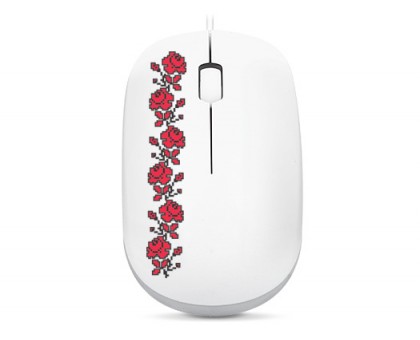 Мышка REAL-EL RM-777 Glory USB белая Мышка REAL-EL RM-777 Glory USB белая