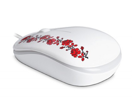 Мышка REAL-EL RM-777 Glory USB белая Мышка REAL-EL RM-777 Glory USB белая
