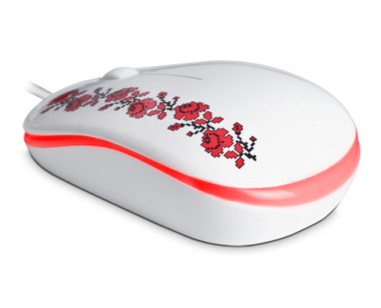 Мышка REAL-EL RM-777 Glory USB белая Мышка REAL-EL RM-777 Glory USB белая