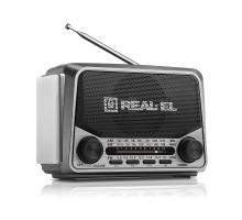 Портативний радіоприймач REAL-EL X-525 grey