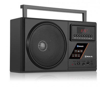 Портативний радіоприймач REAL-EL X-700 black Портативний радіоприймач REAL-EL X-700 black