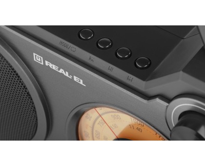 Портативний радіоприймач REAL-EL X-703 black