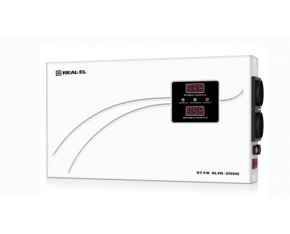 Стабілізатор напруги REAL-EL STAB SLIM-2000 Стабілізатор напруги REAL-EL STAB SLIM-2000