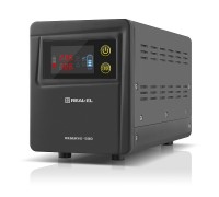 ДБЖ тривалої дії REAL-EL RESERVE-500,  (інвертор, чиста синусоїда) 500VA