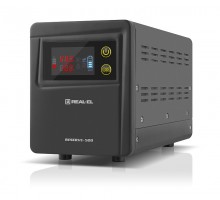 ДБЖ тривалої дії REAL-EL RESERVE-500,  (інвертор, чиста синусоїда) 500VA
