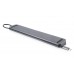 Type C мультифункціональна док-станція REAL-EL CQ-1000 (3×USB A 3.1, USB-C, HDMI, RJ45, audio 3.5 mm, SD/TF, VGA, USB-C PD)