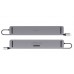 Type C мультифункціональна док-станція REAL-EL CQ-1000 (3×USB A 3.1, USB-C, HDMI, RJ45, audio 3.5 mm, SD/TF, VGA, USB-C PD)