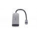Type C мультифункціональний хаб USB 3.0 REAL-EL CQ-415 сiрий