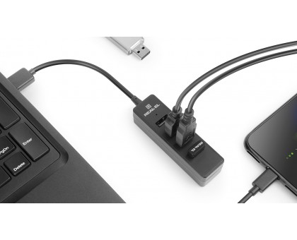 USB-хаб REAL-EL HQ-154 USB-хаб REAL-EL HQ-154