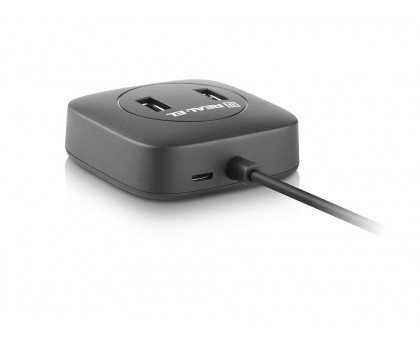 USB концентратор REAL-EL HQ-187, 4 порта USB 3.0, чорний USB концентратор REAL-EL HQ-187, 4 порта USB 3.0, чорний