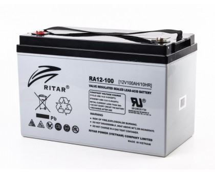 Акумуляторна батарея Ritar RA12-100 (12V 100Ah) Акумуляторна батарея Ritar RA12-100 (12V 100Ah)