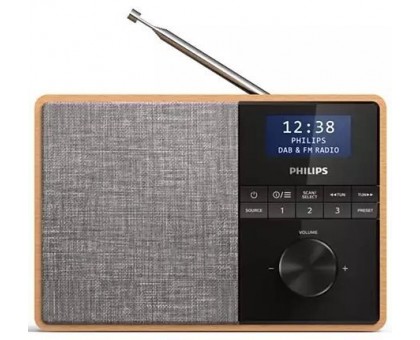 Радіогодинник Philips TAR5505 FM/DAB+, 5Вт, LCD, Wireless Радіогодинник Philips TAR5505 FM/DAB+, 5Вт, LCD, Wireless