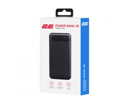 Акумулятор портативний літій-іонний Power Bank 2E 20000мА·год, PD, QC 18Вт, чорнийАкумулятор портативний літій-іонний Power Bank 20000мАч, PD, QC 18Вт, чорний Акумулятор портативний літій-іонний Power Bank 2E 20000мА·год, PD, QC 18Вт, чорнийАкумулятор портативний літій-іонний Power Bank 20000мАч, PD, QC 18Вт, чорний