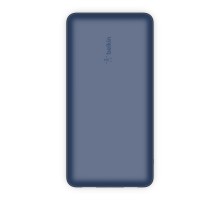 Акумулятор портативний літій-іонний Power Bank Belkin 20000мА·год, 15Вт, 2хUSB-A/USB-C, блакитний