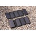 2E Портативний зарядний пристрій Power Bank Solar 20000mAh Black
