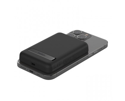 Акумулятор портативний літій-іонний Power Bank Belkin 5000мА·год, 7.5Вт, MagSafe, чорний