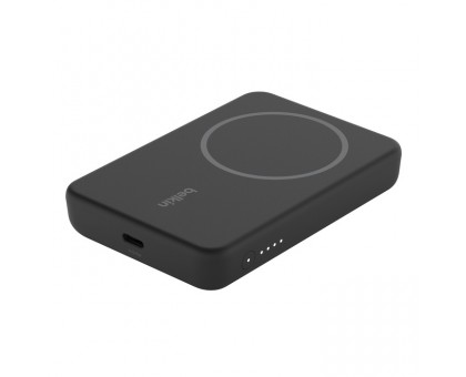 Акумулятор портативний літій-іонний Power Bank Belkin 5000мА·год, 7.5Вт, MagSafe, чорний