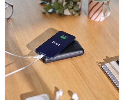 Акумулятор портативний літій-іонний power bank Trust Redoh, 20000мА·год, USB-A/2хUSB-C, 18W, QC 3.0, PD, чорний Акумулятор портативний літій-іонний power bank Trust Redoh, 20000мА·год, USB-A/2хUSB-C, 18W, QC 3.0, PD, чорний