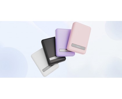 Акумулятор портативний літій-іонний Power Bank Belkin 5000мА·год, 7.5Вт, MagSafe, білий Акумулятор портативний літій-іонний Power Bank Belkin 5000мА·год, 7.5Вт, MagSafe, білий