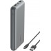 Акумулятор портативний літій-іонний Power Bank Belkin 20000мА·год, 15Вт, 2хUSB-A/USB-C, cірий