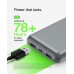 Акумулятор портативний літій-іонний Power Bank Belkin 20000мА·год, 15Вт, 2хUSB-A/USB-C, cірий