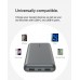 Акумулятор портативний літій-іонний Power Bank Belkin 20000мА·год, 15Вт, 2хUSB-A/USB-C, cірий