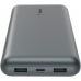 Акумулятор портативний літій-іонний Power Bank Belkin 20000мА·год, 15Вт, 2хUSB-A/USB-C, cірий
