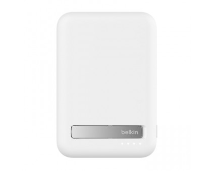 Акумулятор портативний літій-іонний Power Bank Belkin 10000мА·год, 15Вт, MagSafe Qi2, білий Акумулятор портативний літій-іонний Power Bank Belkin 10000мА·год, 15Вт, MagSafe Qi2, білий