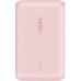 Акумулятор портативний літій-іонний Power Bank Belkin 10000мА·год, 20Вт, з інтегрованим кабелем USB-C, рожевий