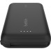 Акумулятор портативний літій-іонний Power Bank Belkin 10000мА·год, 20Вт, з інтегрованим кабелем USB-C, чорний