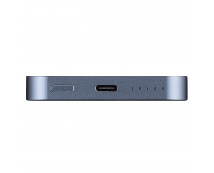 Акумулятор портативний літій-іонний Power Bank 2E Wireless QI 5000мА·год, 20Вт, PD, синій Акумулятор портативний літій-іонний Power Bank 2E Wireless QI 5000мА·год, 20Вт, PD, синій