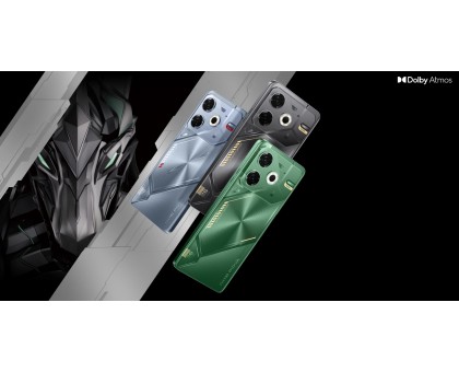 Смартфон TECNO POVA 6 NEO (LI6) 6.78" 8/256ГБ, 2SIM, 7000мА•год, Starry Silver Смартфон TECNO POVA 6 NEO (LI6) 6.78" 8/256ГБ, 2SIM, 7000мА•год, Starry Silver
