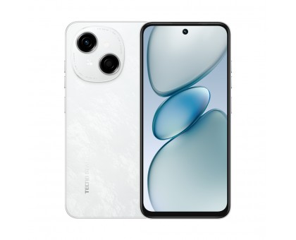 Смартфон TECNO Spark Go 1 (KL4) 6.67" 3/64ГБ, 2SIM, 5000мА•год, Glittery White Смартфон TECNO Spark Go 1 (KL4) 6.67" 3/64ГБ, 2SIM, 5000мА•год, Glittery White