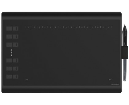 Графічний планшет Huion 10"x6.2" H1060P, MicroUSB, чорний