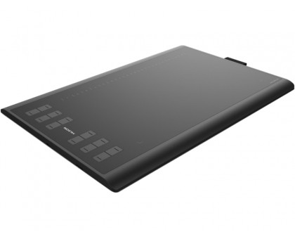 Графічний планшет Huion 10"x6.2" H1060P, MicroUSB, чорний