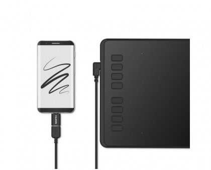 Графічний планшет Huion 8.7"x5.4" H950P, microUSB, чорний Графічний планшет Huion 8.7"x5.4" H950P, microUSB, чорний