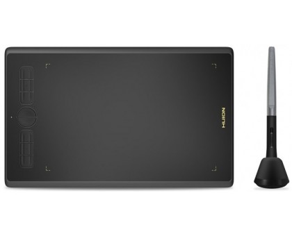 Графічний планшет Huion 8"x5" H580X, USB-C, чорний Графічний планшет Huion 8"x5" H580X, USB-C, чорний