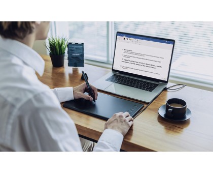 Графічний планшет Huion 10"x6.2" H610X, USB-C, чорний Графічний планшет Huion 10"x6.2" H610X, USB-C, чорний