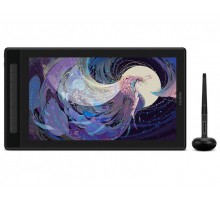 Графічний монітор Huion 15,8" Kamvas Pro 16, 2.5K, USB-C, чорний