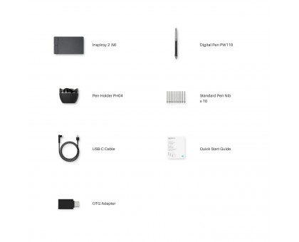Графічний планшет Huion 8.7"x5.4" H951P чорний Графічний планшет Huion 8.7"x5.4" H951P чорний