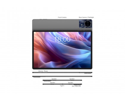 Планшет Teclast T65 Max 13" 8ГБ, 256ГБ, LTE, 10000мА•год, Android, сірий