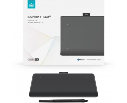 Графічний планшет Huion 6.3"x3,9" Inspiroy Frego S, BT, USB-C, чорний Графічний планшет Huion 6.3"x3,9" Inspiroy Frego S, BT, USB-C, чорний