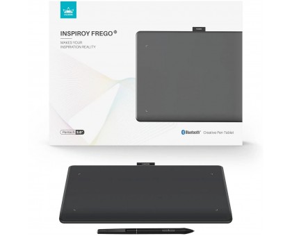 Графічний планшет Huion 10.5"x6.25" Inspiroy Frego M, BT, USB-C, чорний Графічний планшет Huion 10.5"x6.25" Inspiroy Frego M, BT, USB-C, чорний