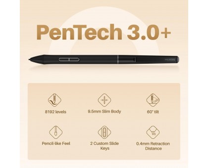 Графічний планшет Huion 10.5"x6.25" Inspiroy Frego M, BT, USB-C, чорний Графічний планшет Huion 10.5"x6.25" Inspiroy Frego M, BT, USB-C, чорний