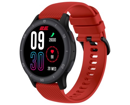 Смарт-годинник 2E Motion GT2 47мм, 1.32", 360x360, BT 5.2, Чорно-червоний Смарт-годинник 2E Motion GT2 47мм, 1.32", 360x360, BT 5.2, Чорно-червоний