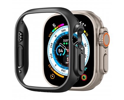 Чохол-накладка Spigen для Apple Watch Ultra (49mm), Thin Fit, Black Чохол-накладка Spigen для Apple Watch Ultra (49mm), Thin Fit, Black