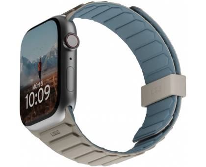 Ремінець UAG для Apple Watch Ultra 2/Ultra-49-45-44mm, Pathfinder, Dune/Cloud Blue Ремінець UAG для Apple Watch Ultra 2/Ultra-49-45-44mm, Pathfinder, Dune/Cloud Blue
