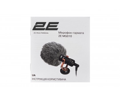 Мікрофон пушка 2Е MG010 Shoutgun, 3.5mm Мікрофон пушка 2Е MG010 Shoutgun, 3.5mm